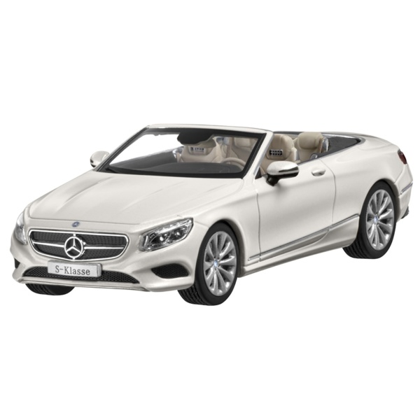 Macheta Oe Mercedes-Benz S-Class 1:43 Cabrio Alb B66960353